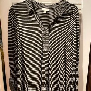 J Jill striped Tunic